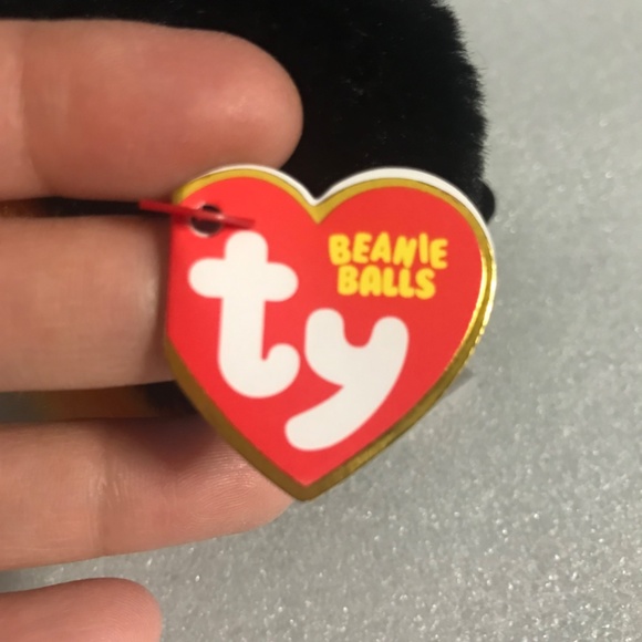 Ty Puffies (Beanie Balls) - WHODINI the 2023 Halloween Orange Owl (3 inch) - Picture 12 of 16